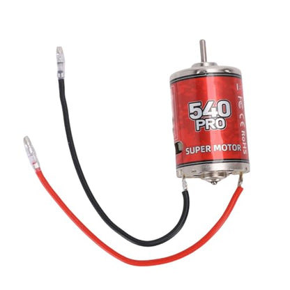 SUNGOOYUE 540 Brushed Motor 55T, Iron Copper Electric Motor Replacement Part for RC Crawler Car Boat Upgrade, High Sealed Bearing for HSP
