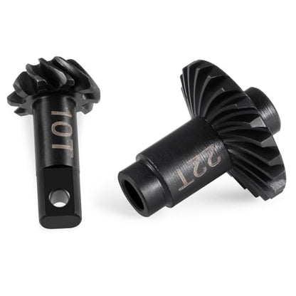 10-22T Overdrive Diff Gears for Tra-xxas TRX4M Bronco Defender | K10 F150 1/18 RC Crawlers Upgrades Parts Helical Differential Gear Set - style: 2set 10-22T