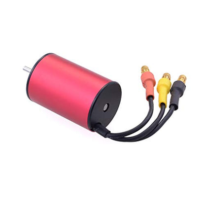 KingVal Replacement 2030 6500KV Waterproof Brushless Motor Shaft 2mm Compatible with 1/18 1/20 RC Car - size: 6500KV, style: 2030