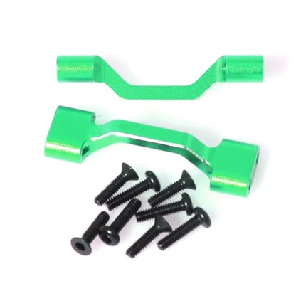 Compatible with LOSI for Mini for LMT 4X4 1/18 RC Brushed Monster Truck Car Upgrade Parts Accessories Side Panel Rail Kit Green RC Car Part Accessories