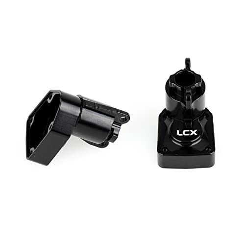 LCX Racing 1/18th RC Crawler Car Rear Portal Axles Aluminum Portal Axle Components for Axial Capra UTB18 Unlimited Trail Buggy, Upgrades Parts Accessories (Portal Housing)