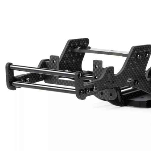 RC Chassis Kit Frame Girder LCG Carbon Fiber for 1/10 RC Rock Crawle,Lightweight Thickened Cheater Rigs Frame Rails for 1/10 RC Rock Crawler Axial SCX10