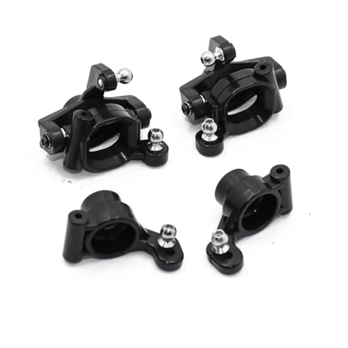 Compatible with Wltoys 144001 144002 144010 124016 124017 124018 124019 RC Car Upgrade Parts Steering Cup Rear C-Hub Carrier Set RC Car Accessories