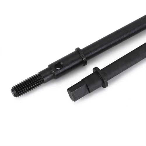 RC Car Accessories for Axial for SCX10 1/10 Hard Steel Front Rear Axle CVD Drive Shaft Dogbone RC Crawler Upgrade Option Parts Replacement Car Accessories(Rear) - size: Rear