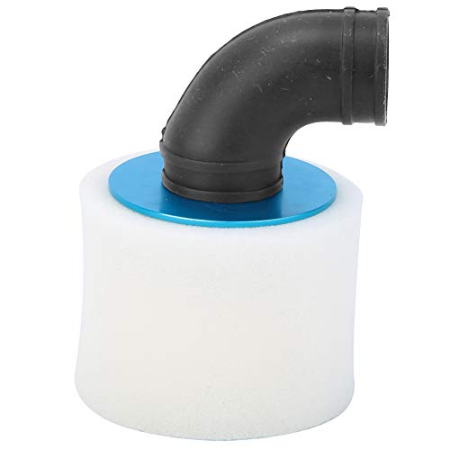 RC Air Filter for HSP Himoto 1:8 RC Car, Alloy Housing with High - Capacity Sponge, Replacement Air Intake Filter with 15mm Outlet for Nitro RC Truck Engine (Blue) - color: Blue