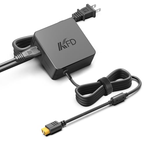 KFD 19V 90W XT60 Power Supply RC LiPo Battery Charger Balance Charger AC/DC Power Adapter with XT60 Plug Compatible with ISDT, GT Power, SKYRC, Hota RC and Any RC Charger with XT60 Input