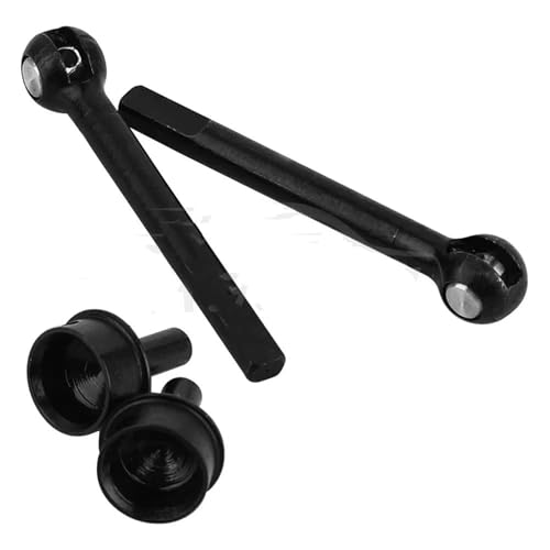 for Ascent-18 1/18 Metal Front Rear Axle CVD Drive Shaft Set Transmission Shaft Dogbones RC Crawler Car Replacement Accessories Rc Parts