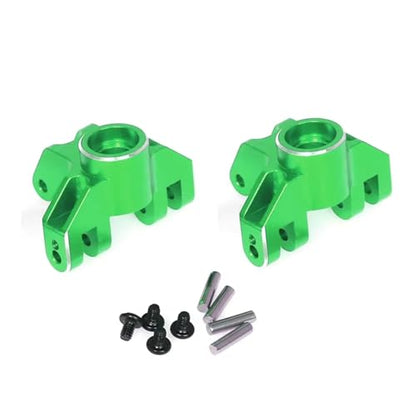Compatible with LOSI for Mini for LMT 4X4 for Brushed for Monster Truck 1/18 RC Car Aluminum Alloy Front Steering Cup Kit Upgrade Parts RC Accessories