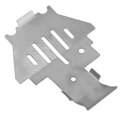 5PCS ShareGoo Stainless Steel RC Skid Plate,RC Chassis Armor Protector Plate Protection Compatible with Traxxas TRX-4 82056-4 1/10 RC Crawler Car