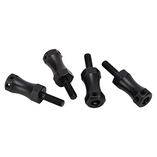 Wheel Hex Hub Extension Adapter, Extension Hex Drive Adapter, RC Extended Wheel Hex Coupler Steel 12mm Diameter Extension Adapter Combiner for 1/10 RC Cars