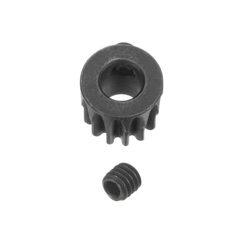uxcell Mod 1 13T Pinion Gear 8mm Bore Hardened Steel Motor Rack Spur Gear for RC Car Truck Gear Drive