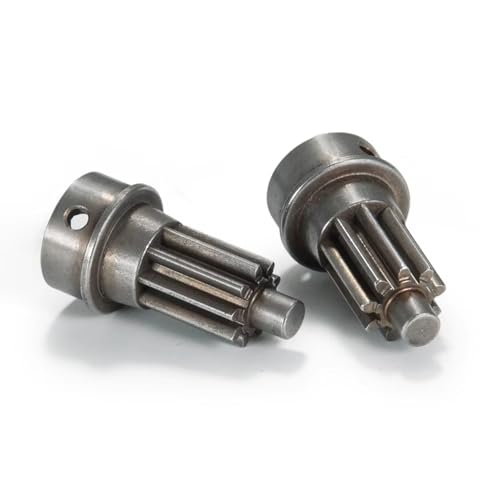 Rc Parts Compatible with Traxxas for TRX-4 1/10 RC Crawler Car Upgrade Parts 4Pcs Metal Front Rear Portal Drive Shaft Input Gear Set 8259 8257