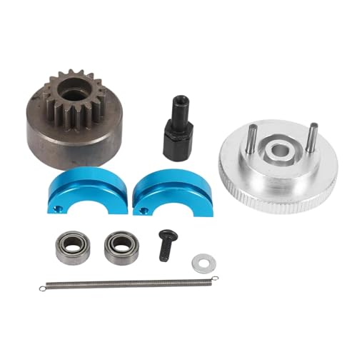 RC Spare Part Compatible with Redcat for Volcano S30 RC Car 14T Clutch Bell Shoes with for Spring Flywheel Assembly Kit Set for Nitro Engine