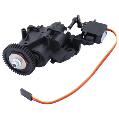 2 Speed Transmission Gearbox with Internal Gears and Servo for 1/10 RC Crawler for TRX4 TRX6 Upgrade Parts