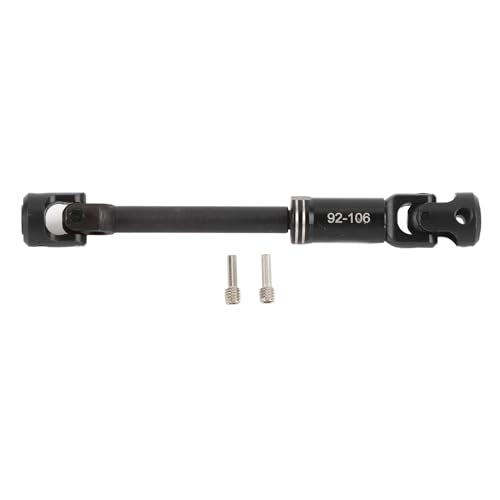 RC Drive Shaft, Metal RC Car Crawler Drive Shaft with Screws for SCX10 1/10 Cars (92-106MM - size: 92-106MM