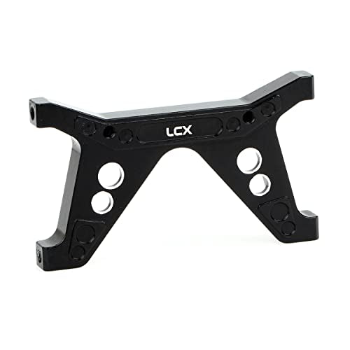 LCX Racing 1/10th RC Crawler Car Aluminum Rear Frame Rail Brace Bracket for Axial SCX10 II 90046 90047 SCX10, Upgrades Parts Accessories