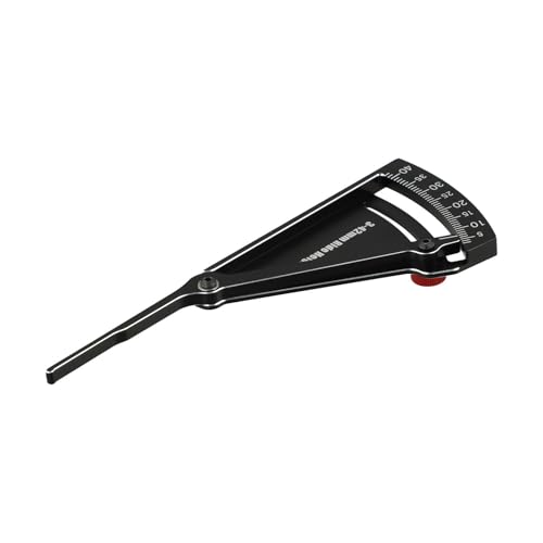 Aluminum RC Car Height Gauge 3-42mm Adjustable Ride Height Tool for On-Road Off-Road Vehicles and Trucks