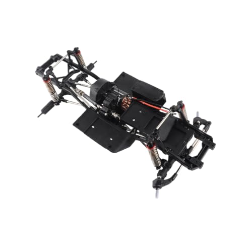HUIOP Chassis Frame, 313mm Wheelbase Chassis Frame for 1/10 AXIAL SCX10 II 90046 90047 RC Crawler Climbing Car DIY
