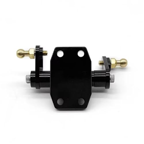 RC Car Accessories Compatible with Tamiya 1/14 RC Truck Tractor Car Upgrades Parts Metal Steering Gear Bearing Assembly Steering Mount
