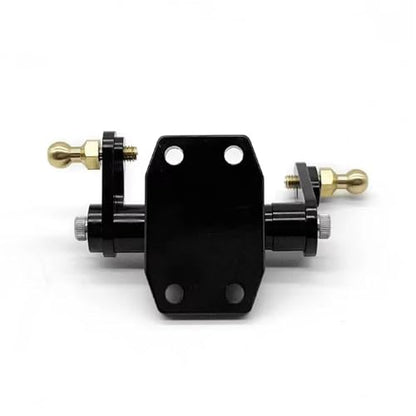 RC Car Accessories Compatible with Tamiya 1/14 RC Truck Tractor Car Upgrades Parts Metal Steering Gear Bearing Assembly Steering Mount