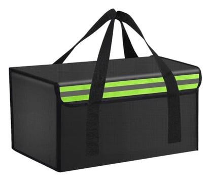 40*25*25cm Lipo Safe Bag Fireproof Bag for Lipo Battery Pack Storage Charging Transport,Home Office Travel Fireproof Safe Storage for Cash Valuables Jewelry Passport Power bank Lipo Battery - size: 400*250*250mm