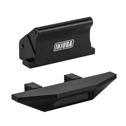 INJORA Aluminum IR40 Hard Body Front Bumper & Rear Mount for 1/18 Redcat Ascent-18 Upgrade