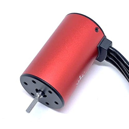 KingVal Replacement 3660 2600KV Waterproof Brushless Motor Shaft 3.175mm Compatible with 1/10 RC Car - size: 2600KV(ø3.175mm Shaft), style: 3660