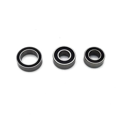 16pcs RC Ball Bearings Kit 5x10x4 5x11x4 8x12x3.5mm Rubber Sealed Compatible with Tamiya TT-02 TT02 1/10 RC Parts