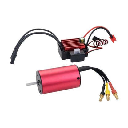 2845 Brushless Motor Compatible for 35A ESC RC Car Power Combo | For 1/12 1/14 1/16 Off-road / Buggy RC Car(1pcs 35A XT60Plug) - color: 1pcs 35a Xt60plug