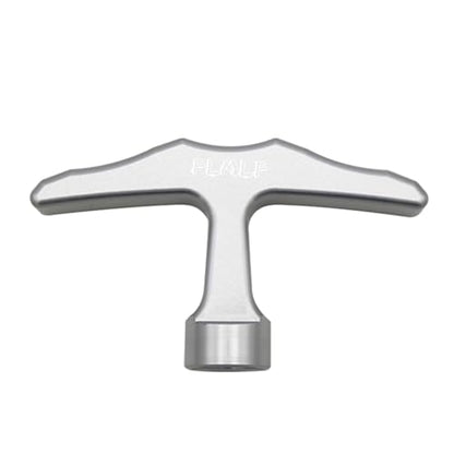 Alloy CNC Pull Starter Handle for Zenoah CY Rovan TSRC Engine (Silver) | for 1/5 Hpi Rofun Km Baja Lois 5ive-T FG GoPed Redcat Rc Car Parts - color: Silver