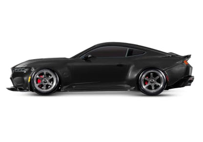 Traxxas 1/10 Scale 4-Tec Drift Car with Ford Mustang (Black) - color: Black