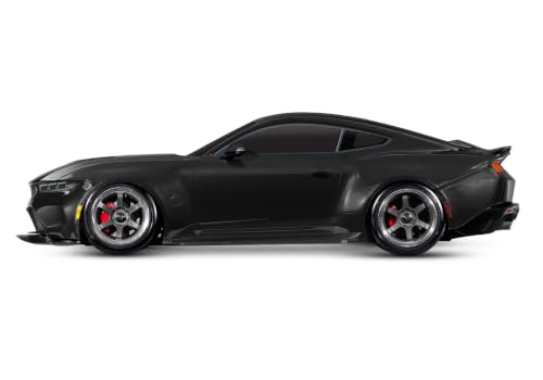 Traxxas 1/10 Scale 4-Tec Drift Car with Ford Mustang (Black) - color: Black