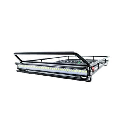 GLEAVI Car Roof Luggage Bracket Light Scale Crawler Cargo Rack and Practical Storage Shelf for Rc Vehicles Fit for Simulation Accessories