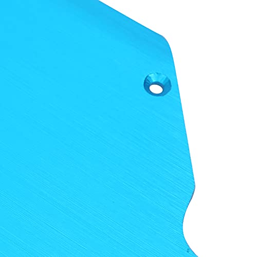 Aluminum Alloy Chassis Bottom Plate Replacement Upgrade Parts for HSP 94122 1/10 RC Car (Blue) - color: Blue