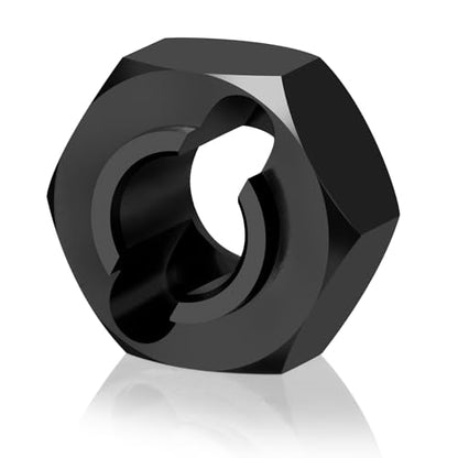 4Pcs Aluminum Wheel Hex Hubs Adapter RC Hex Combiner, Black | Upgrade Parts, For Losi 1/24 Micro-B 2WD, RC Car Buggy - color: Black