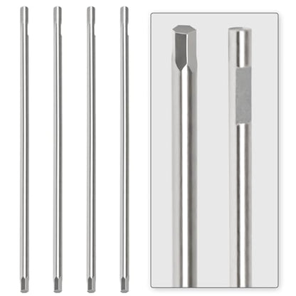 2.5mm Allen Key Set Screwdriver Bits 4pcs Anti-Stripping Hex Driver Bits with Precision High Hardness Steel for RC Car, Drone, 3C Devices, DIY & Furniture Repair - style: 2.5 4Pcs