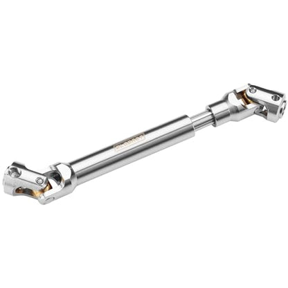 Stainless Steel Driveshaft for 1/10 RC Crawler TRX4 SCX10, 96-131mm | CNC Machined, Heavy-Duty Drive Shafts, Splined Engagement - size: 96-131mm