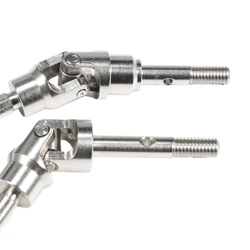 Front Rear Drive Shaft Compatible with Slash for Rustler for Stampede 1/10 RC Truck Upgrade Parts Front Rear Steel Drive Shaft Universal Joint Driveshaft