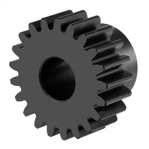 LSG 8mm M1 16T 17T 18T 19T 21T 24T 26T 27T 29T Steel Pinion Gear | for 1/5 X-MAXX RC Model Car Buggy Truck Hardened Steel 8mm Shaft Motor M1 Pitch Gears Upgrade Parts - size: 21T