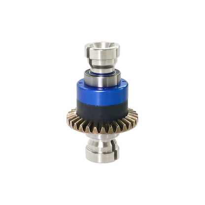 Differential Parts for ARRMA 1/18 Granite GROM/Typhon/1/14 Mini Mojave RC Front/Rear Universal Metal Differential Spare Parts (1*Blue) - color: 1*blue