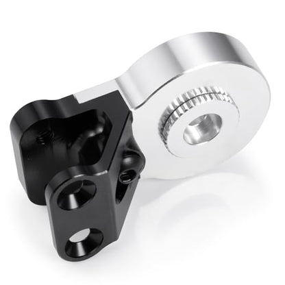 QUE-T Aluminium 6061 Servo Saver Steering w/Built-in Spring for 1:10 ARRMA Gorgon RC Car Upgrade