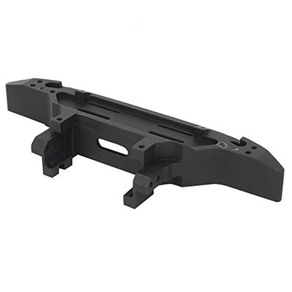 Metal Front Bumper Upgrade for 1/10 RC Crawler Lightweight Aluminium Alloy Black 1 Piece