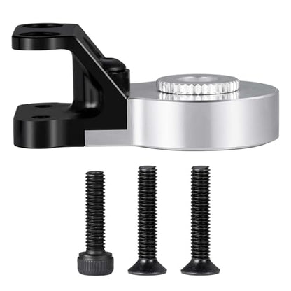 2-Pack Aluminum Servo Saver, Compatible with Arrma Gorgon | Built-in spring cushions impacts, extends servo gear lifespan, includes mounting screws, for 1/10 Fury RC vehicles