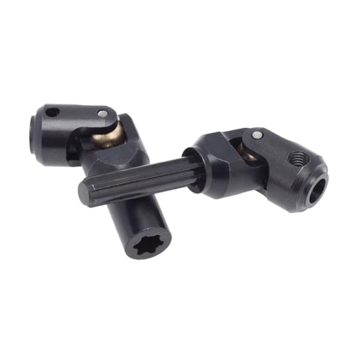 Universal Drive Shaft Transmission Shaft Metal Drive Shaft CVD Axle Set Lightweight Metal CNC Machined Suitable for RC Model Car Truck, 86-115mm - color: 86-115mm