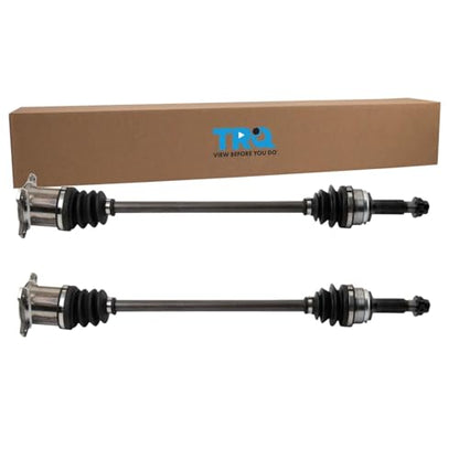 TRQ Rear Driver and Passenger Side CV Axle Assembly Set Compatible with 2015-2021 Lexus NX300h 2016-2018 Toyota RAV4 Hybrid - style: CSA32955