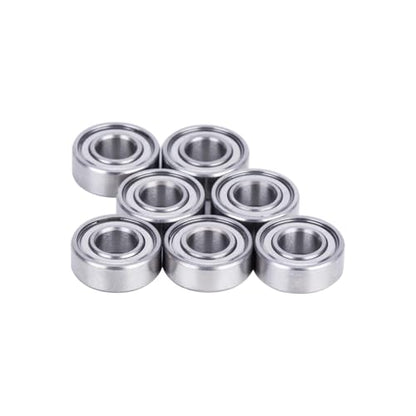 21pcs RC Bearing Kit Alloy Steel Ball Bearing Set High-Speed Sealed Bearing Set Compatible with 1/10 Traxxas Slash 4X4 4WD VXL Upgrade Parts DIY