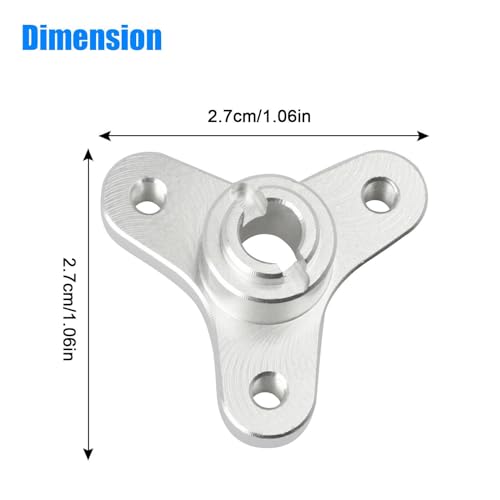 2PCS Aluminum Slipper Clutch Eliminator Suitable for Traxxas Stampede/VXL /XL5 2WD RC Vehicle Car Maintenance YUBJIANG