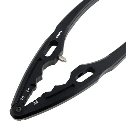 Universal Hobby RC Multi Shock Absorber Shaft Pliers W/Ball End Multi-Function Clamp Tools for All 1/8 1/10 1/12 1/14 1/16 1/18 Scale Cars Trucks (Black)