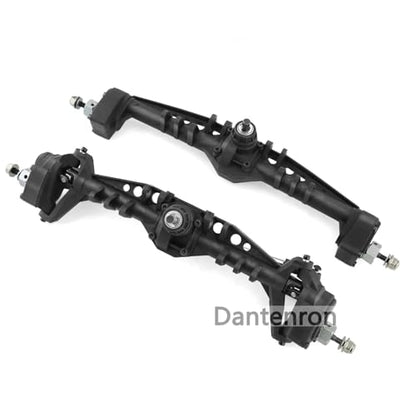 1/10 RC Front and Rear Currie F9 Portal Axle Assemble Compatible with 1:10 Scale RC Crawler Car Axial Capra UTB10 1.9 UTB Upgrade Parts - color: Front and Rear Axle Assemble