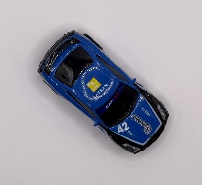 Mini RC 1:58 Scale Small Pocket Portable Micro Racing Car Can Miniature Coke Can Upgraded 2.4G Wireless Radio Remote Control for Multi-Users (Qty. 1 = 1 Can) (Blue) - color: Blue